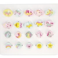 Set 20 anillos ajustables
