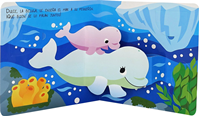 Ballenas con Pop Ups y solapas