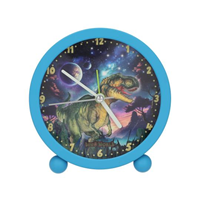 Dino World reloj despertador