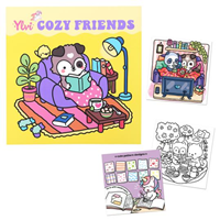 Ylvi COZY Friends libro para colorear