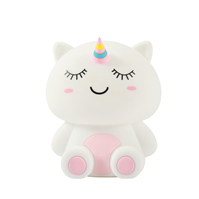 Luz Nocturna Silicona Unicornio