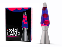 Lámpara Lava spaceship Violeta ros