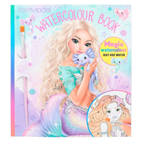 LIBRO ACUARELAS MERMAID TOP MODEL