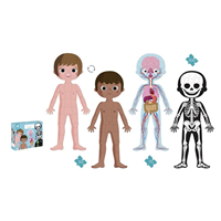 PUZZLE EDUCATIVO 50-75-100 CUERPO HUMANO