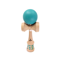 KENDAMA AZUL MADERA GEOM