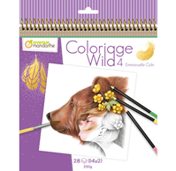 CUADERNO COLORIAGE WILD 4